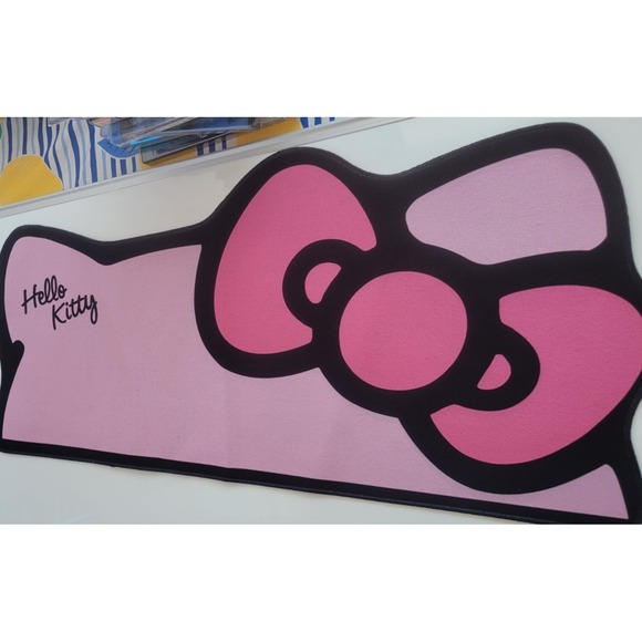 Hello Kitty Other - Sanrio Hello Kitty Themed Desk Mat Mouse Pad, Keyboard And Mouse Pad, Desk Mat,